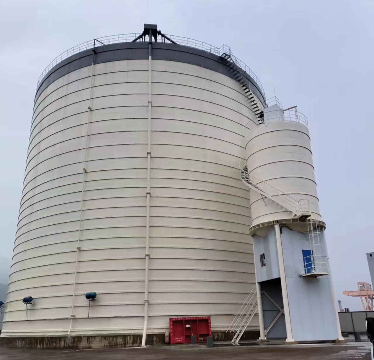 碑林10万吨水泥钢板库