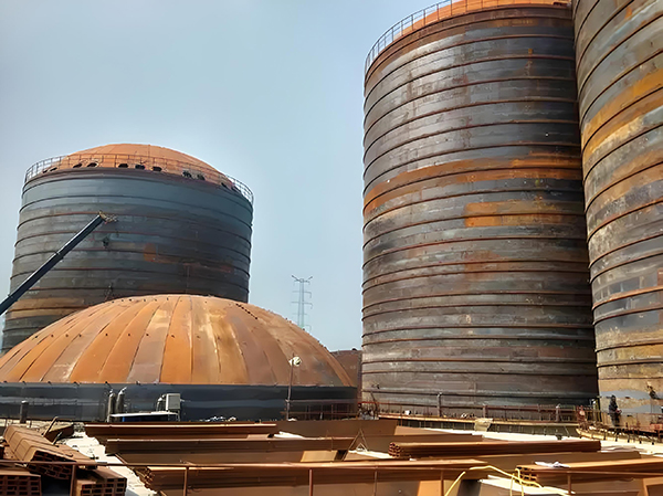 碑林焦粉钢板仓